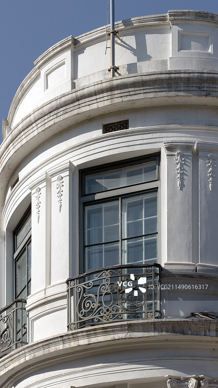 汾阳路79号住宅，现上海工艺美术博物馆，法国文艺复兴式建筑图片素材