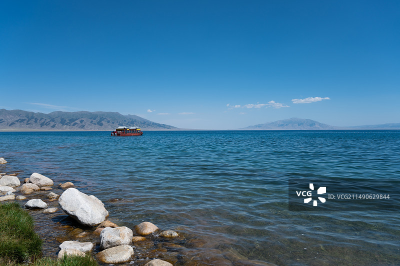 新疆赛里木湖景区图片素材