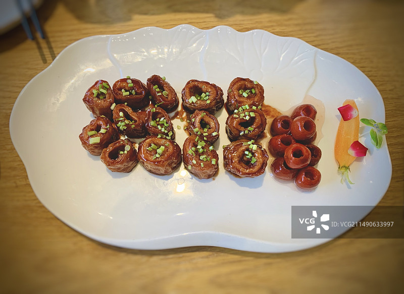 鲁菜·九转大肠图片素材