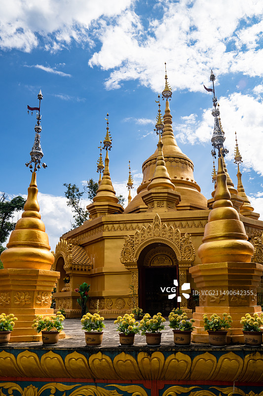 景亢舍利塔图片素材