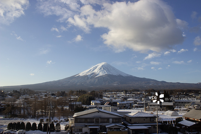 富士山自然风光图片素材
