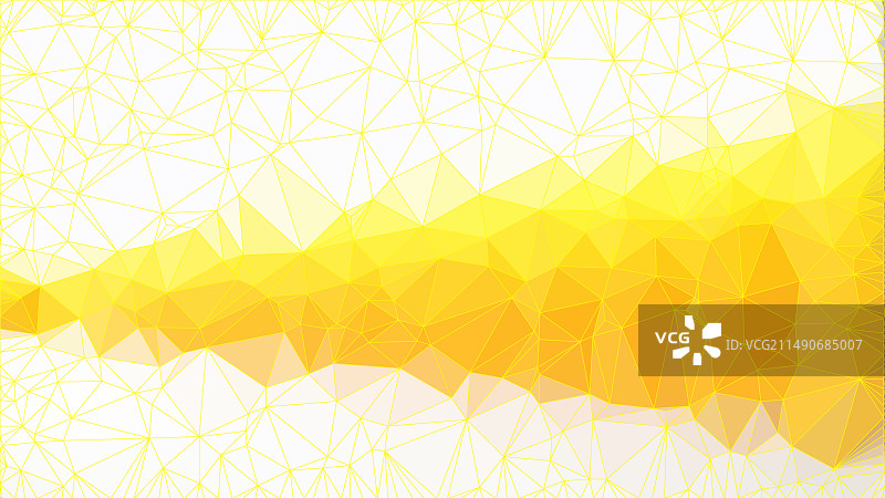 黄色低多边形抽象彩色背景图片素材
