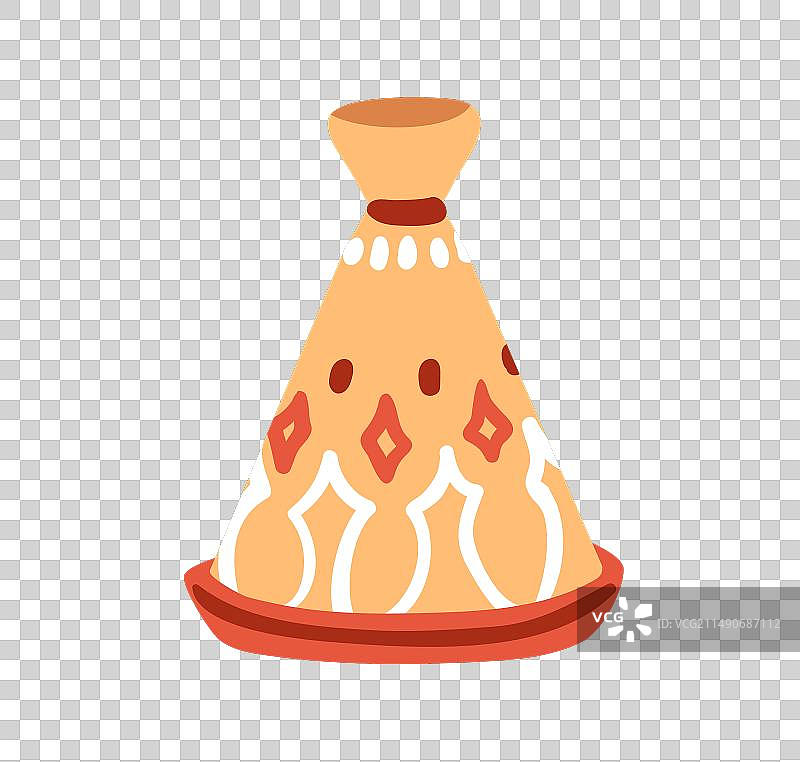 塔吉锅：传统摩洛哥厨房器皿图片素材