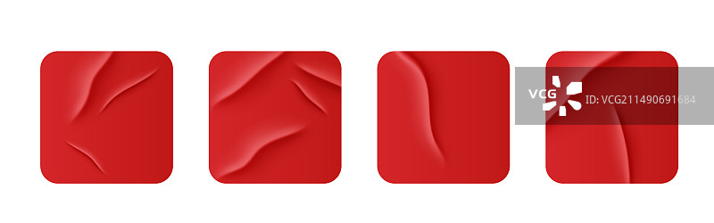 白色贴纸纸片图片素材