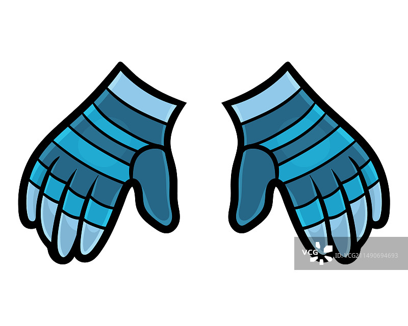 儿童卡通保暖手套图片素材