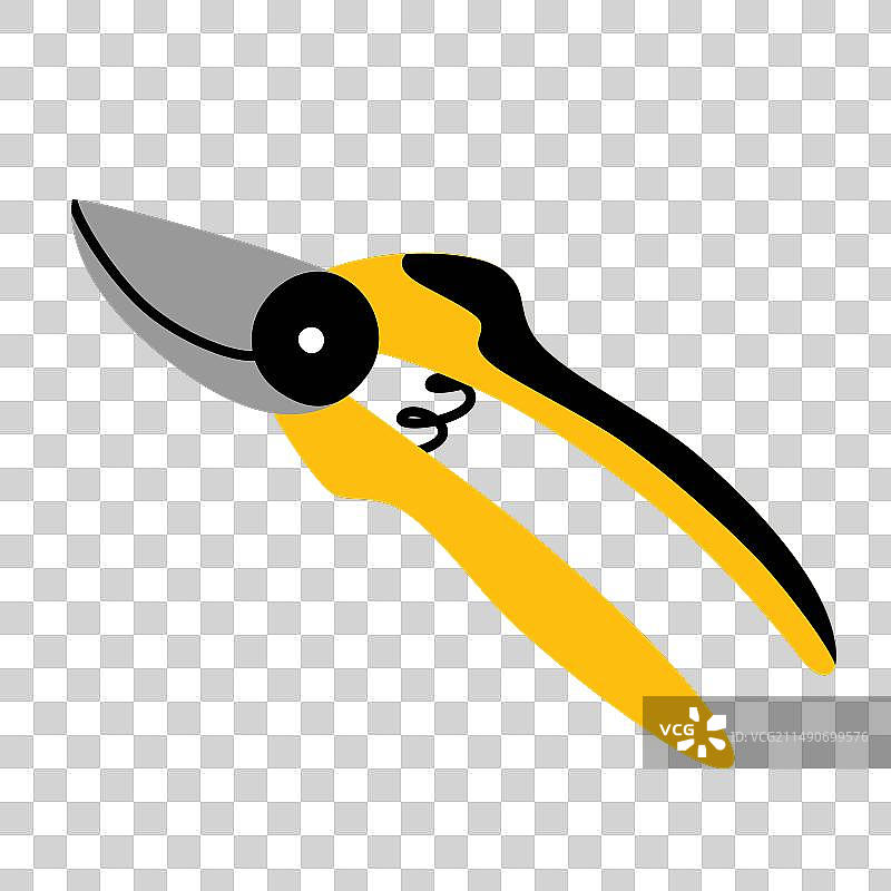 花园剪刀图标图片素材