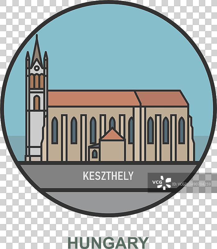 匈牙利凯斯特海伊城镇风光图片素材