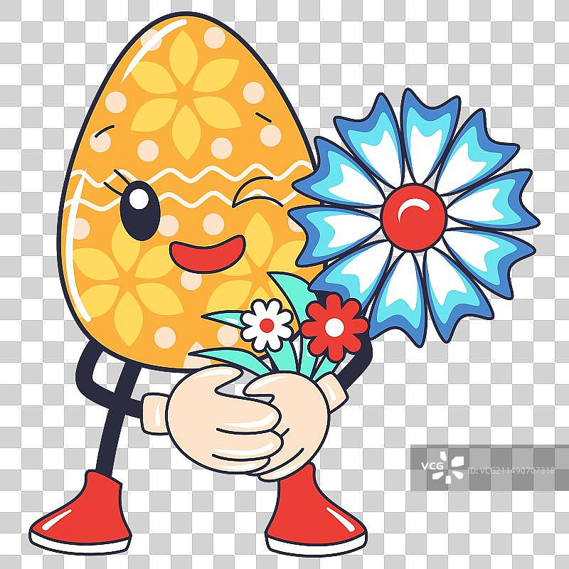 复活节彩蛋套装图片素材