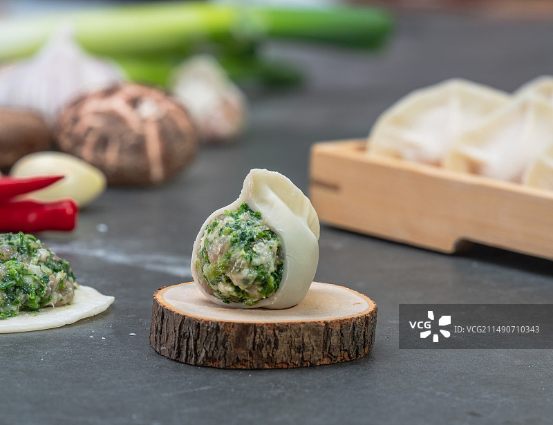 饺子菜品图图片素材