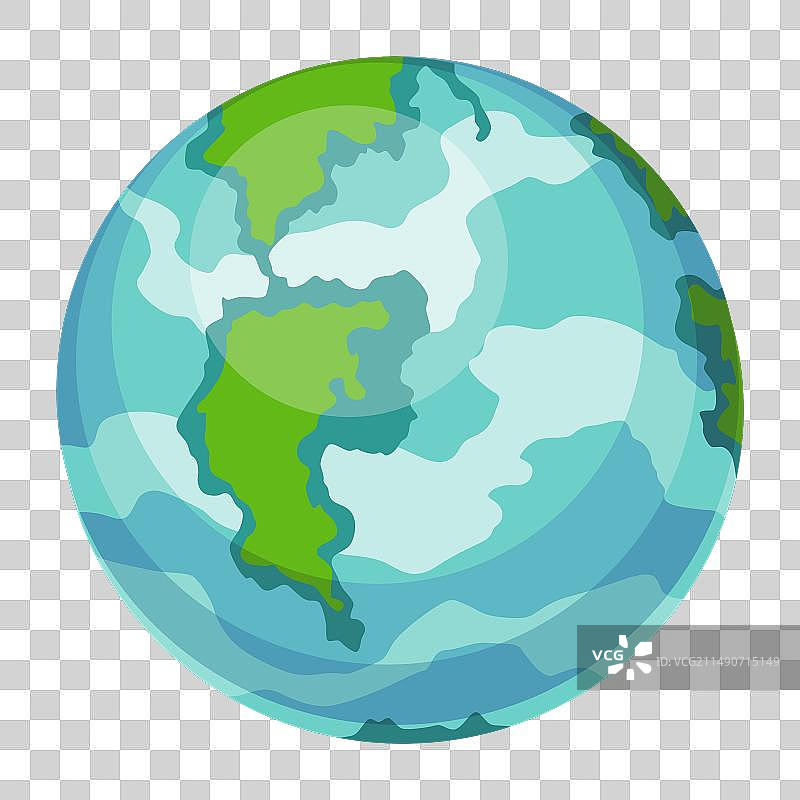 太阳系设计元素：地球与星系图片素材