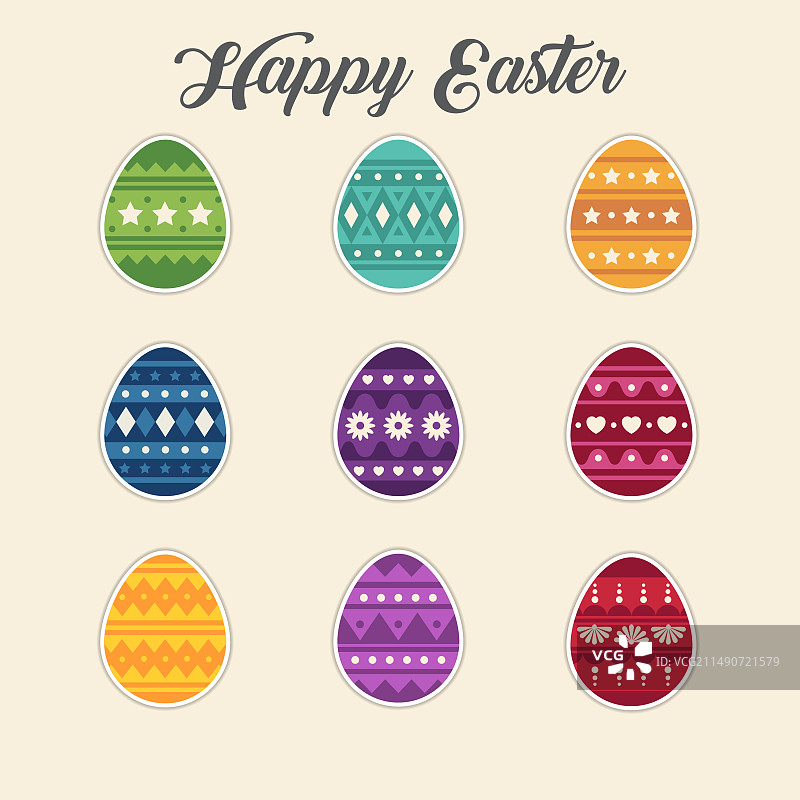 复活节彩蛋图片图片素材