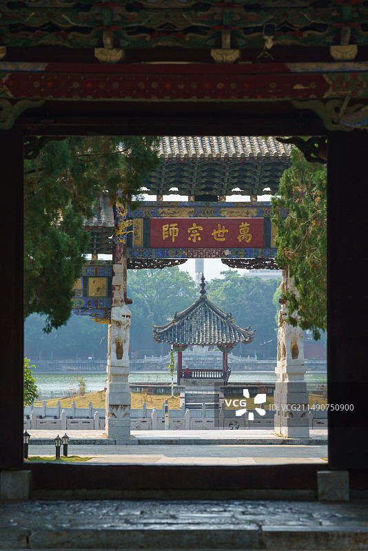 建水文庙图片素材