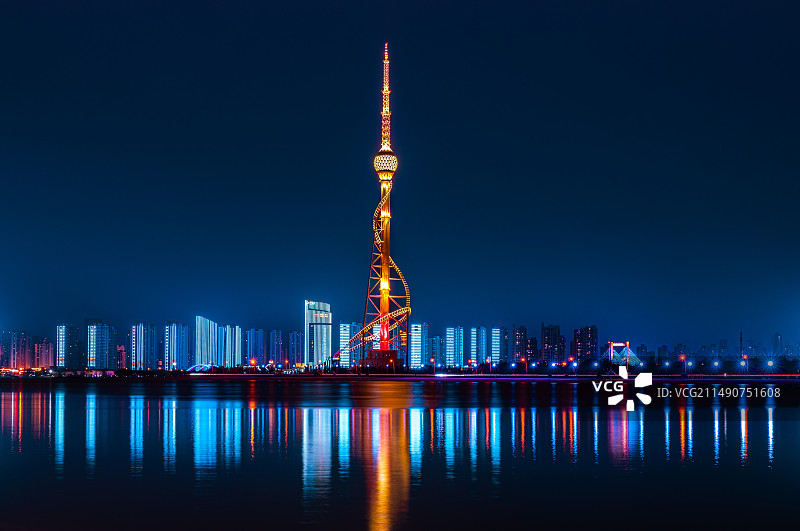 临沂电视塔-小外滩图片素材