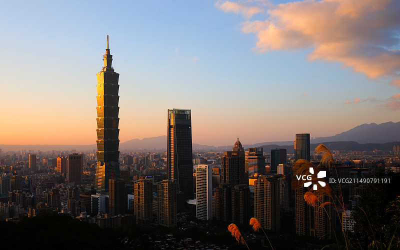 中国台湾台北市图片素材
