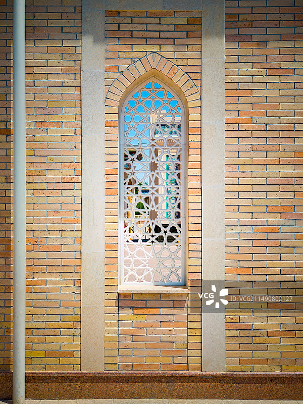 乌兹别克斯坦撒马尔罕哈兹拉特希兹尔清真寺图片素材