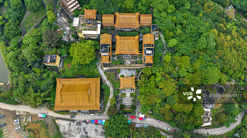 广西玉林市五彩田园风光图片素材