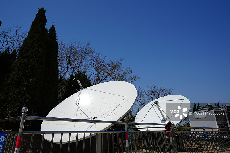 青岛电视塔广电设施图片素材