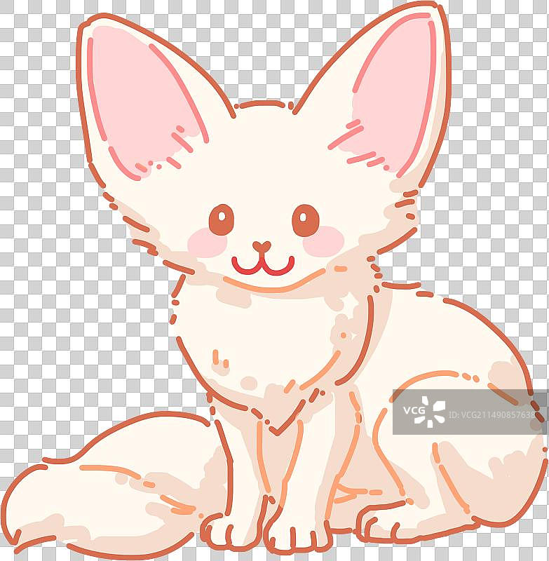 耳廓狐图片素材