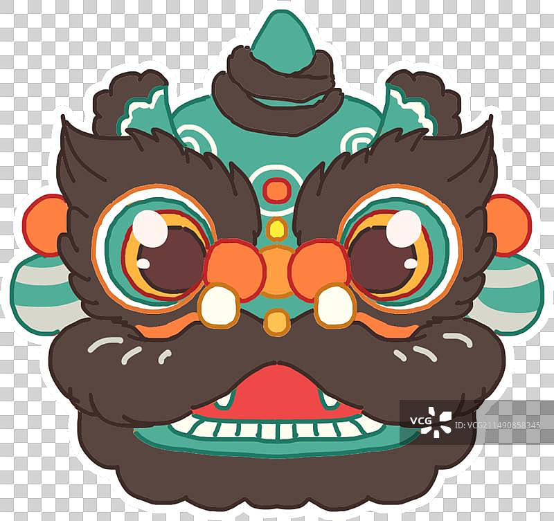 舞狮——张飞狮图片素材