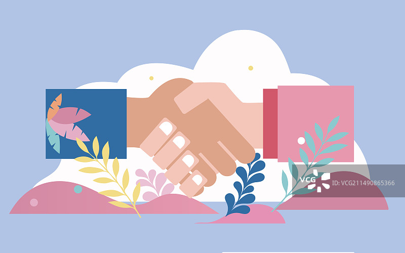 握手图片素材