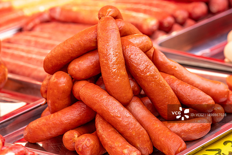 哈尔滨红肠图片素材