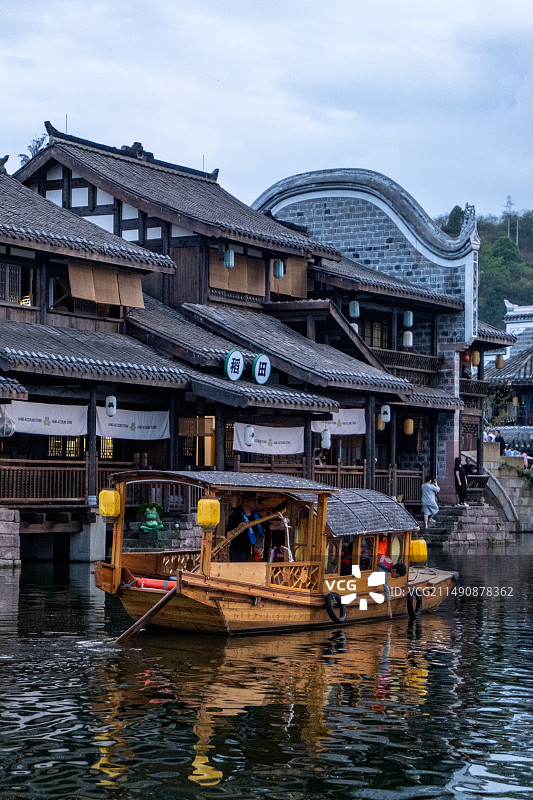 四川省宜宾市翠屏区李庄古镇图片素材