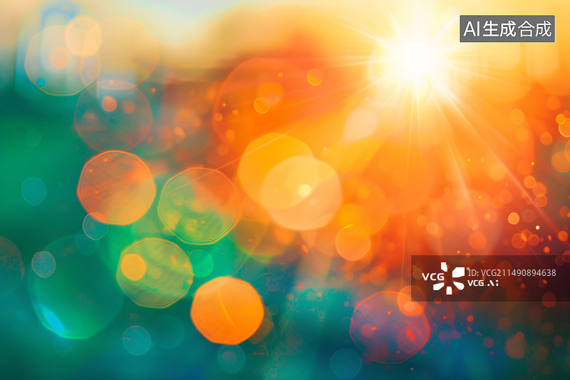【AI数字艺术】彩色节日抽象模糊散景背景，抽象PPT背景彩色节日抽象模糊散景背景，抽象PPT背景图片素材