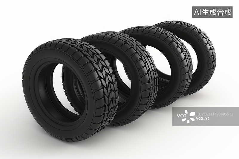 【AI数字艺术】汽车轮胎图片素材