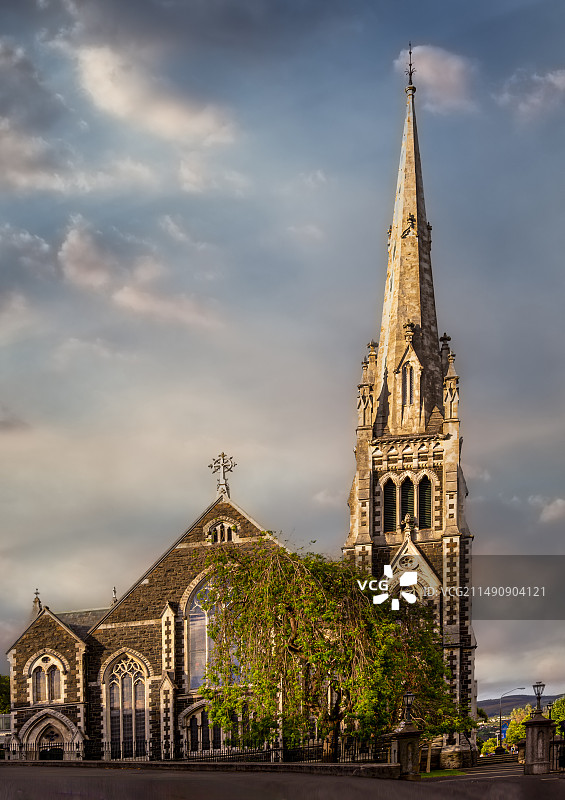 第一教堂（新西兰南岛但尼丁）图片素材