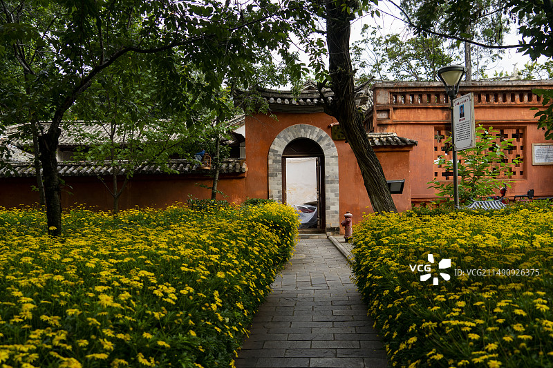 巍山古城风光图片素材