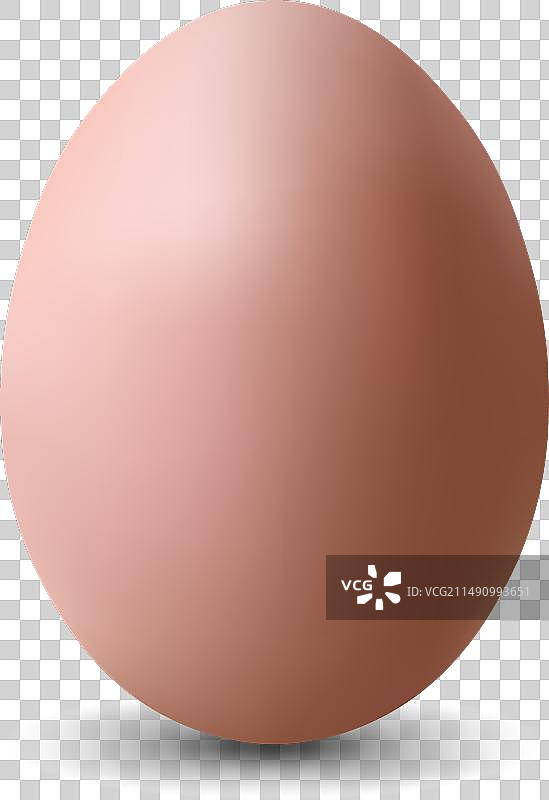 深米色鸡蛋写实立体图片素材