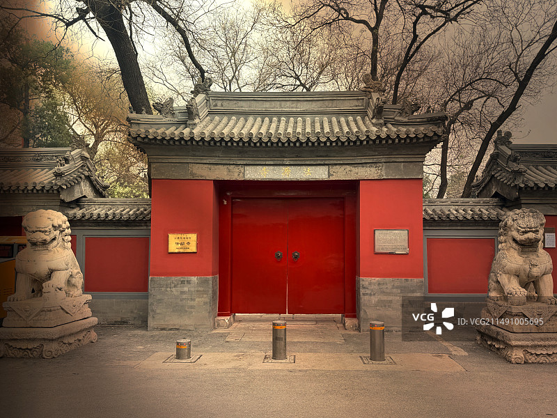 千年古刹-法源寺图片素材