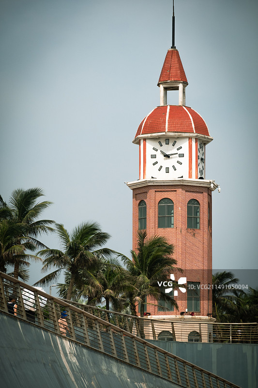 海口西秀海滩观海台图片素材