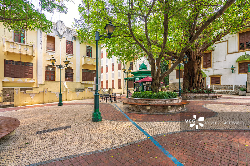 澳门亚婆井前地图片素材