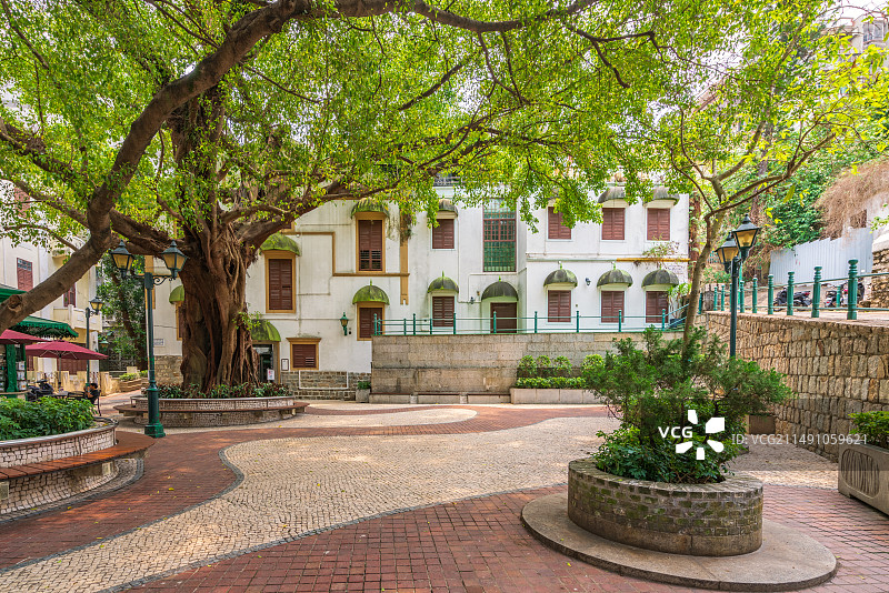 澳门亚婆井前地图片素材