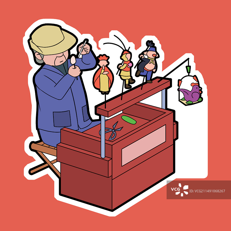 捏面人图片素材