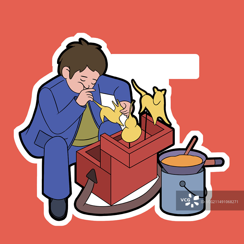 吹糖人图片素材