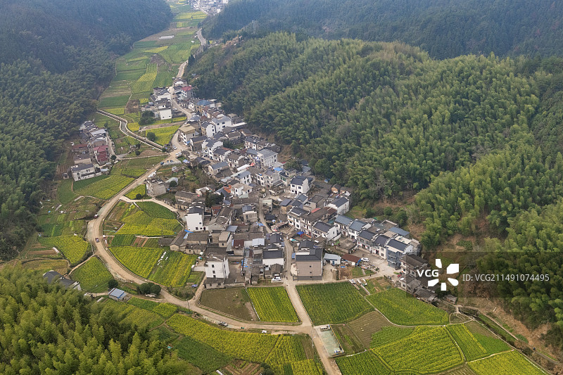 山里人家图片素材