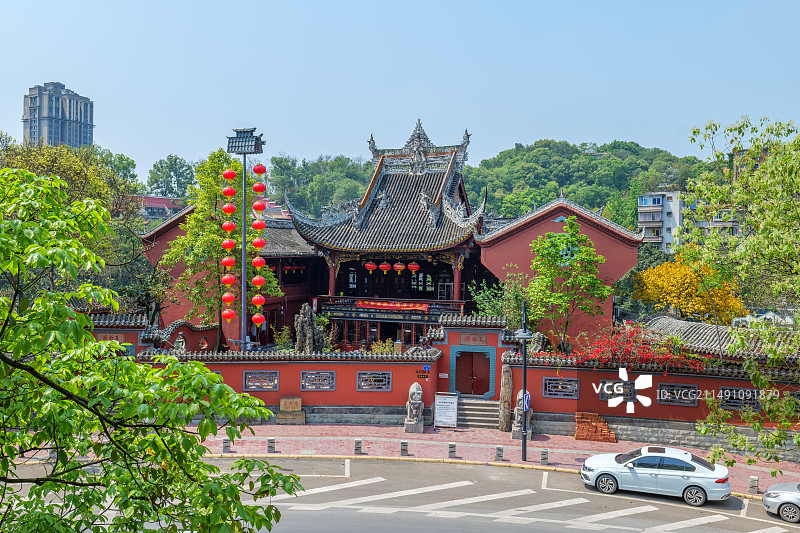 自贡市自流井区王爷庙图片素材