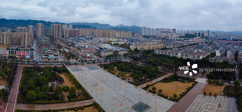 瑞昌市 瑞昌广场 立信广场 文化艺术中心 杨林大道 东方星城图片素材