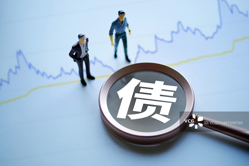 商业配图：债务 债市图片素材