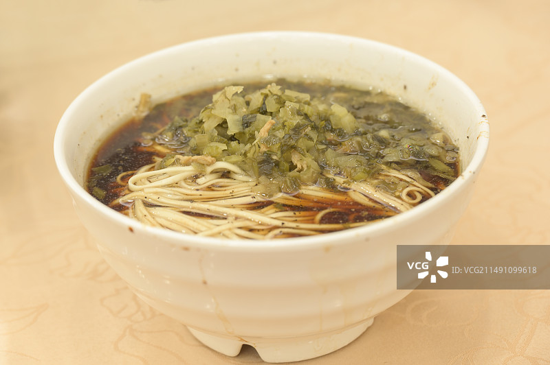 江南特色早茶阳春面图片素材