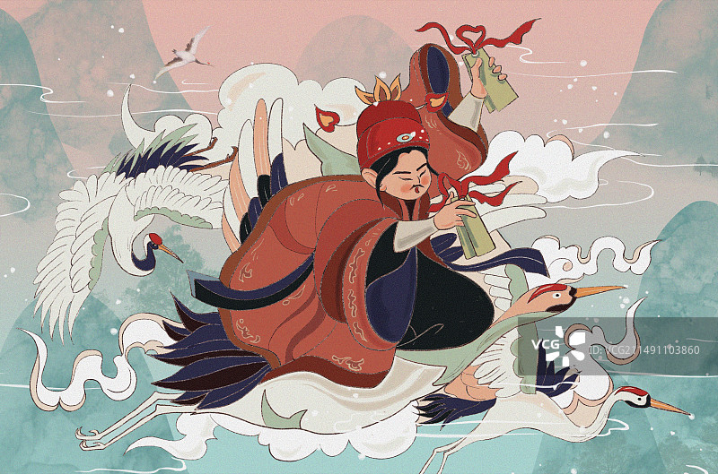 曹国舅图片素材