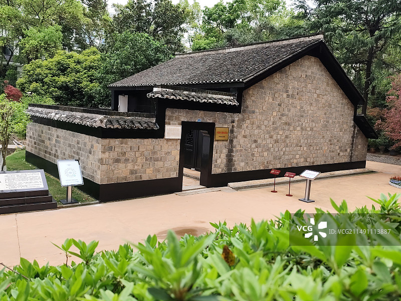 长沙清水塘毛泽东杨开慧故居图片素材