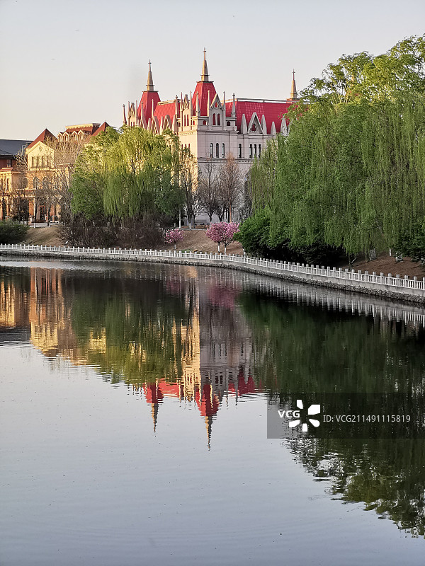 唐山南湖园博园建筑图片素材