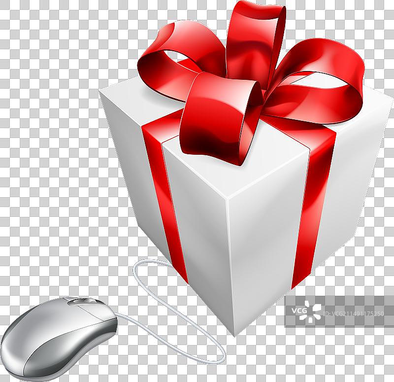 鼠标网络购物礼品图片素材