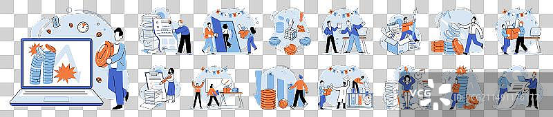 营造支持性的商业秩序图片素材