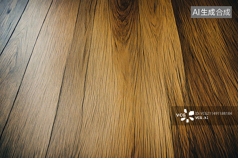 【AI数字艺术】木质天花板的低角度视图图片素材