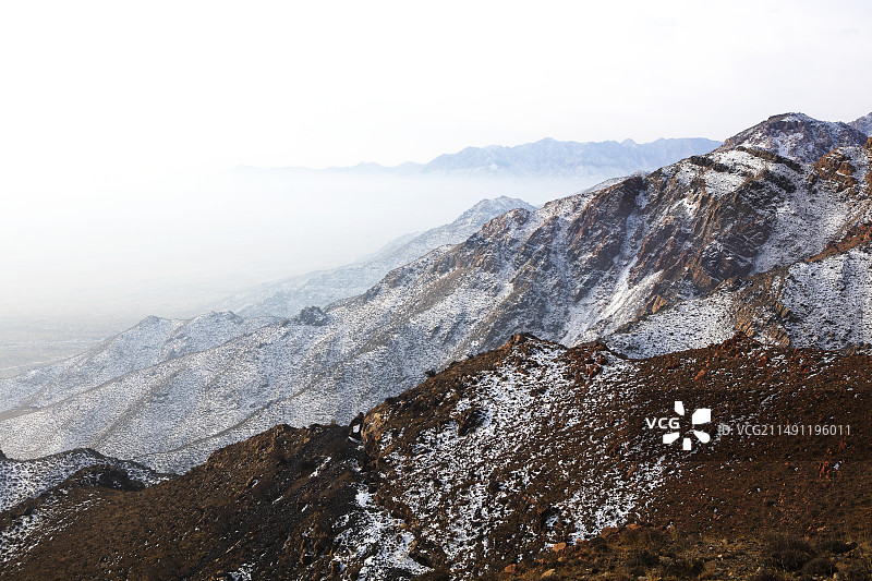 贺兰春雪图片素材