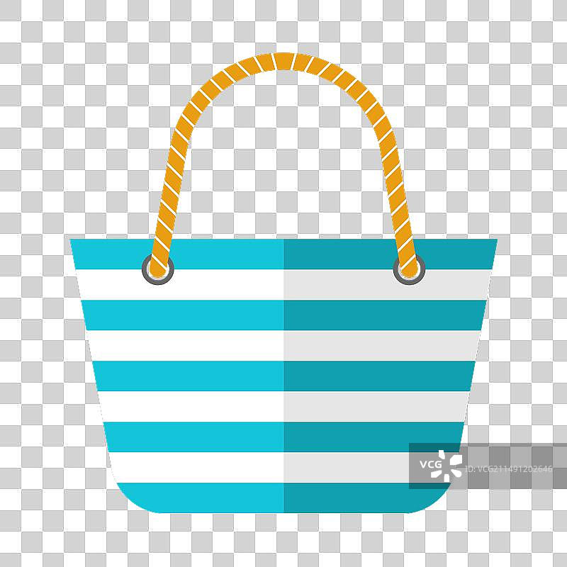 女士沙滩包图片素材